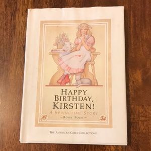 Book: happy birthday Kirsten by Janet Shaw